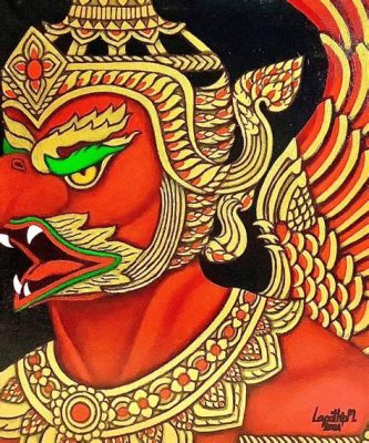 Garuda Painting: A Flight of Fancy and Exquisite Detail