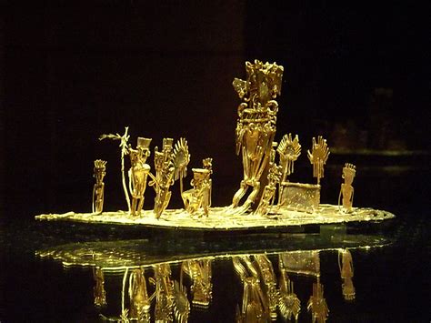 “El Hombre Dorado” a Stunning Exploration of Gold and Mythological Power!