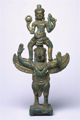 The Garuda Vishnu, a Powerful Depiction of Hindu Mythology Embodied in Exquisite Bronze!