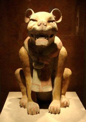 “The Jaguar God” – A Glimpse into Pre-Columbian Majesty and Divine Fervor!