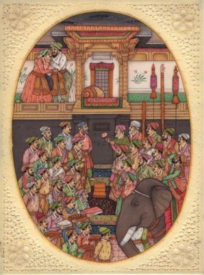 The Jahangirnama Manuscript: A Vivid Tapestry of Mughal Splendor and Imperial Ambition!