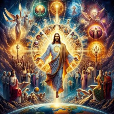 The Majesty of Christ in Glory – An Intricate Tapestry of Divine Revelation and Human Emotion!