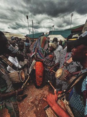 The Offering, A Vibrant Tapestry of Yoruba Culture and Spiritual Significance!