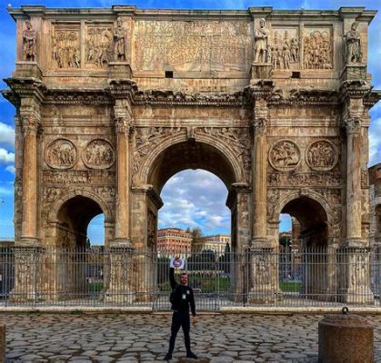 The Triumphal Arch of Theodosius I: A Monumental Echo of Imperial Rome!